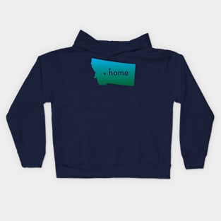 Montana is Home Kids Hoodie